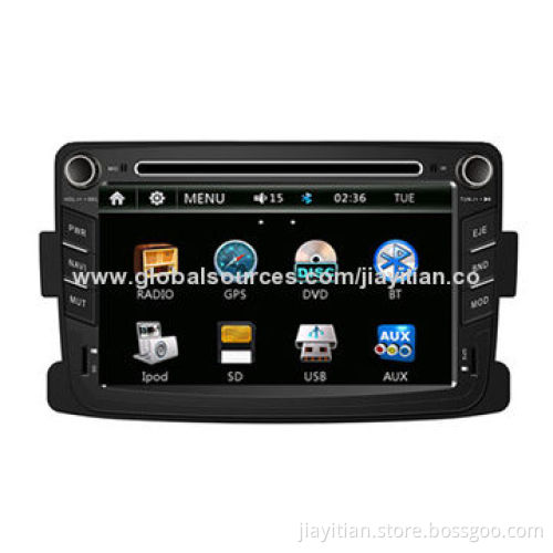 Car Audio player for Renault Duster/Dacia with BT, TV, GPS, iPod, 3G